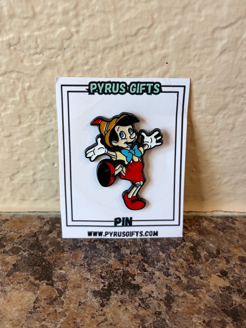🖤Disney Inspired Pinocchio Pin